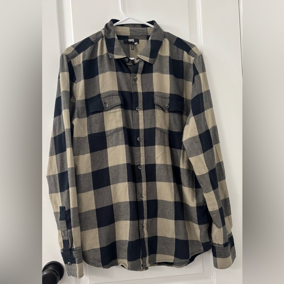 PAIGE Everette Shirt-Silver ink - Picture 2 of 7